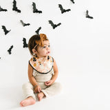 Fashion Trimmed Bib Set in Casper by Copper Pearl