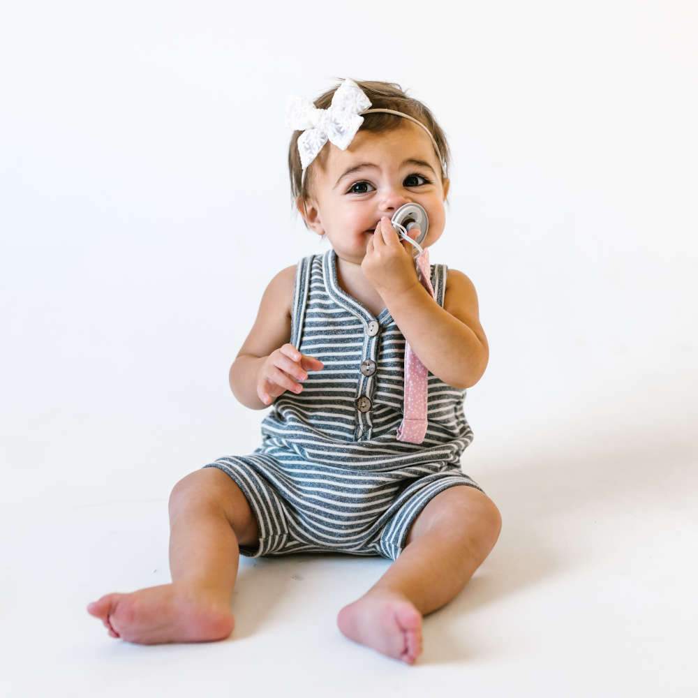 Binky Clip Set in  Bloom by Copper Pearl