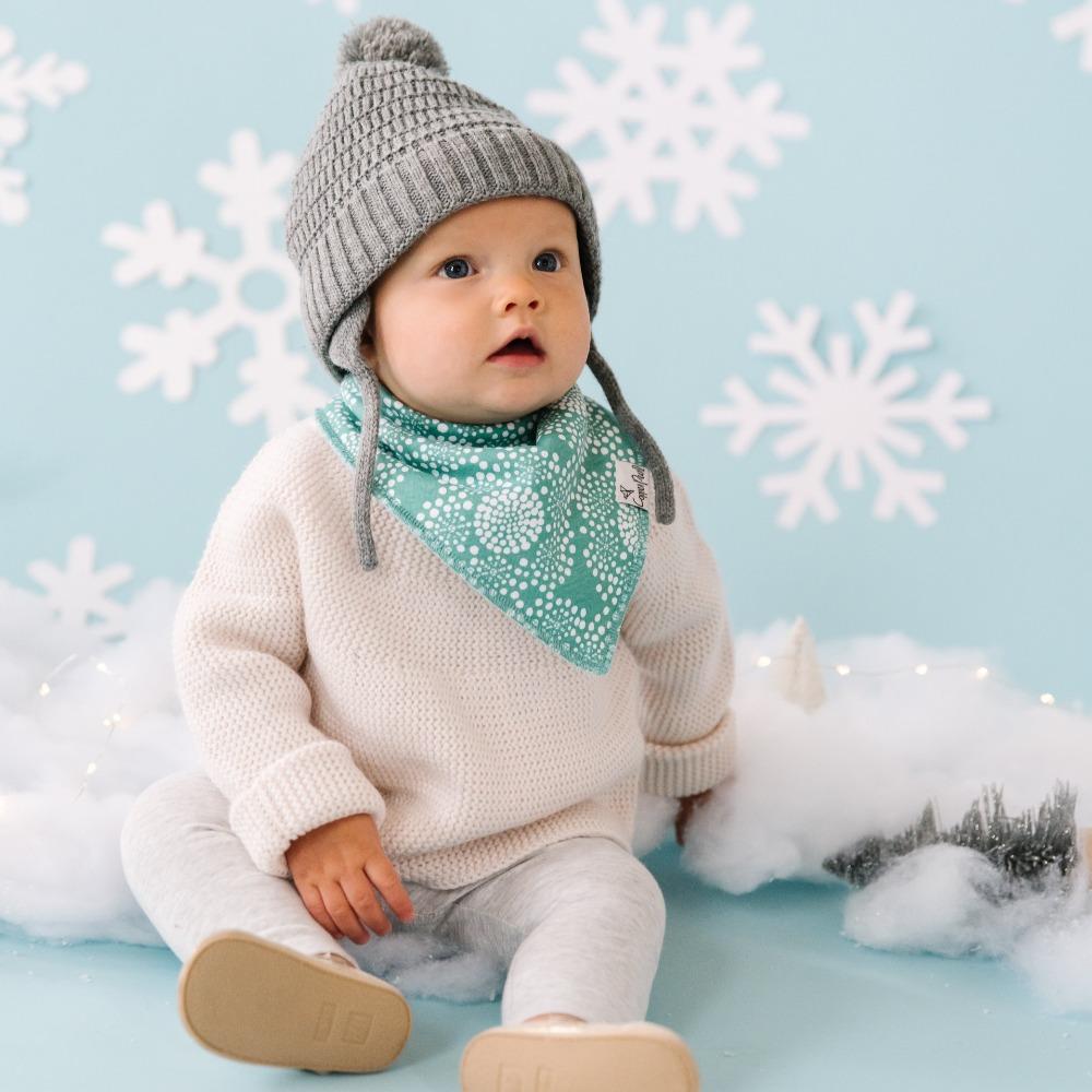 Baby Bandana Bibs in Jane by Copper Pearl