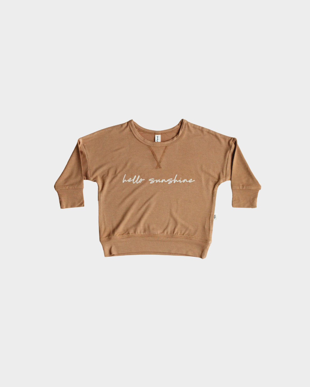 Drop Shoulder Sweatshirt in Hello Sunshine by babysprouts