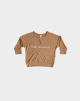 Drop Shoulder Sweatshirt in Hello Sunshine by babysprouts