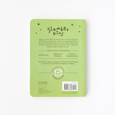 Bigfoot You Are Loveable Board Book by Slumberkins