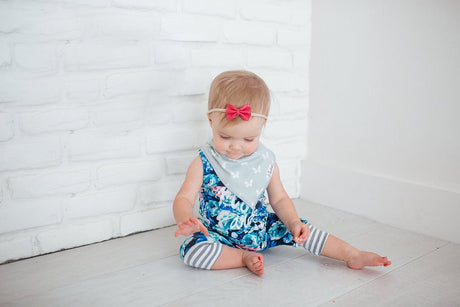 Baby Bandana Bibs in Willow Set by Copper Pearl
