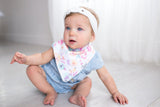 Baby Bandana Bibs in Bloom Set by Copper Pearl