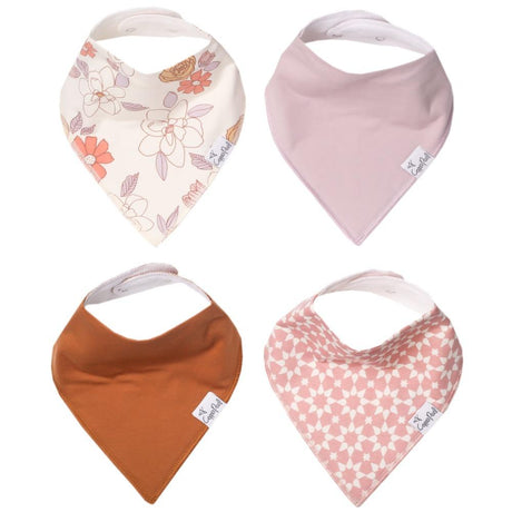 Baby Bandana Bibs in Ferra by Copper Pearl