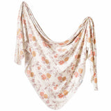 Knit Swaddle Blanket in Ferra by Copper Pearl