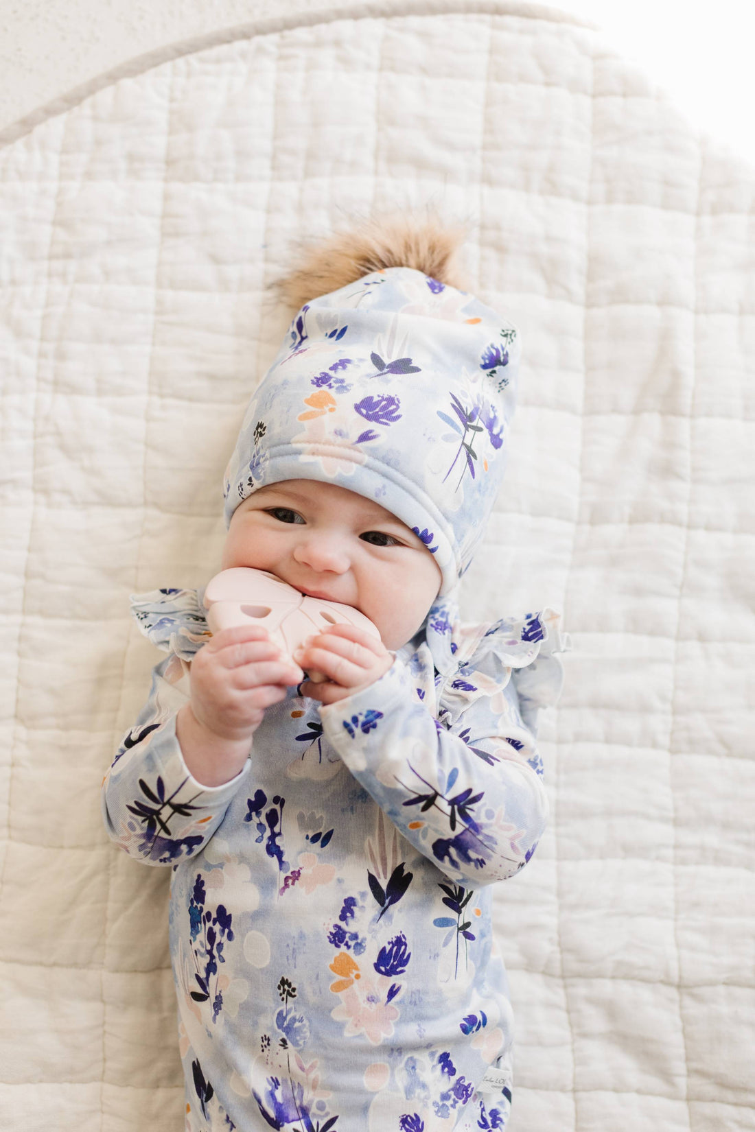 Pom Pom Hat by Loulou Lollipop