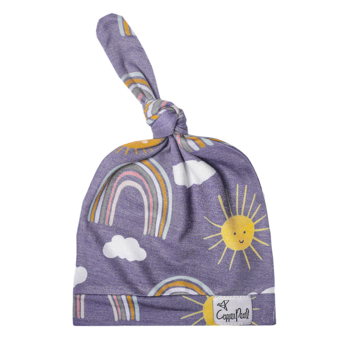 Top Knot Hat in Hope by Copper Pearl