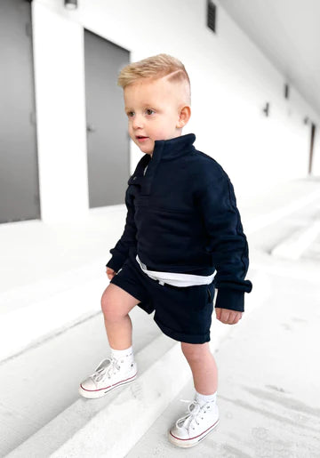 Raw Edge Short by Little Bipsy