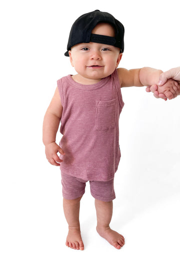 Ribbed Tank by Little Bipsy