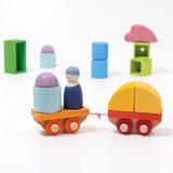 Train Wooden Building Set by Grimm's