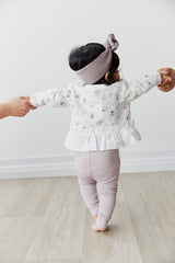 Cotton Modal Leggings in Iris by Jamie Kay