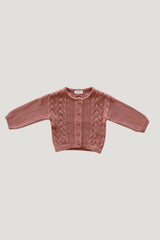 Ellery Cardigan in Rose by Jamie Kay