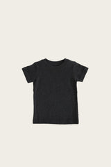 Organic Cotton Sam Tee in Dark Grey Marle by Jamie Kay