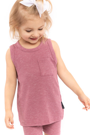 Ribbed Tank by Little Bipsy
