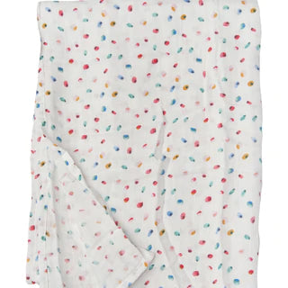 Loulou Lollipop - Muslin Swaddle - Butterfly Dots
