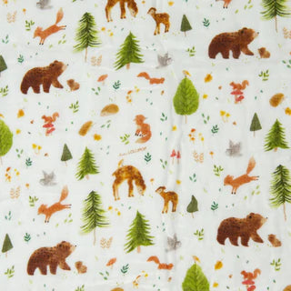 Loulou Lollipop - Muslin Swaddle - Forest Friends
