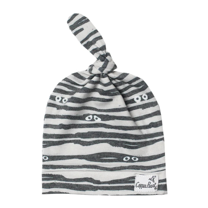 Top Knot Hat in Mummy by Copper Pearl