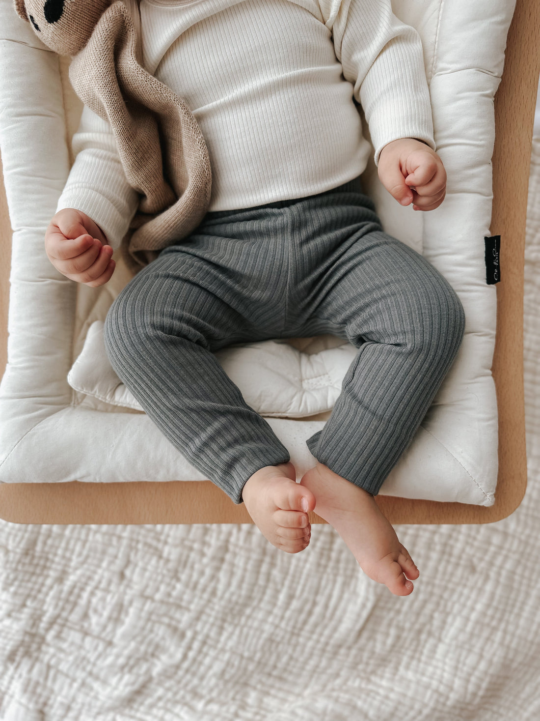 Cotton Modal Leggings in Storm by Jamie Kay