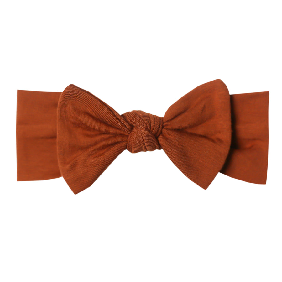Knit Headband Bow in Powell by Copper Pearl
