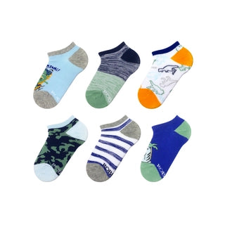 Robeez - No Show Roaring Dinos Socks