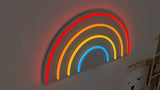 Sugar + Maple Neon Sign | Rainbow