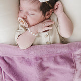 Lush Mini Blanket in Fairy Wings by Saranoni