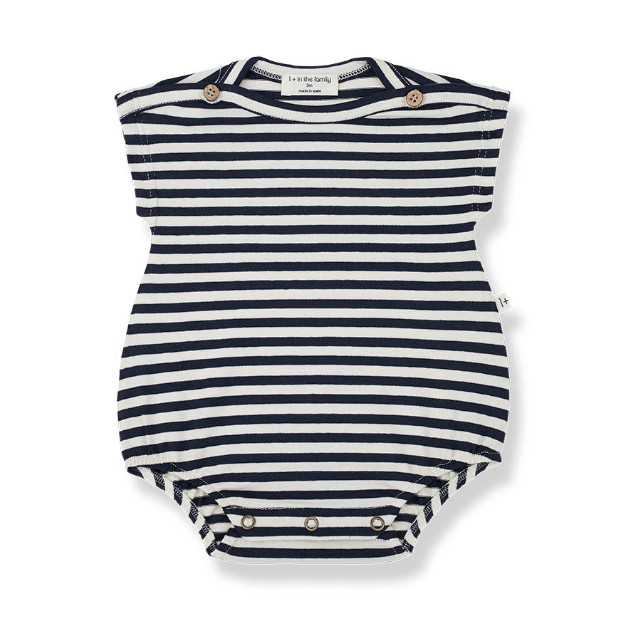 Oleg Short Sleeve Romper by 1 + in the family
