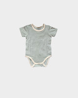 Short Sleeve Bodysuit in Sage by babysprouts