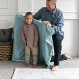 Lush Receiving Blanket in Dew by Saranoni