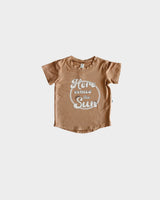 Screen-Printed Tee in Here Comes The Sun by babysprouts