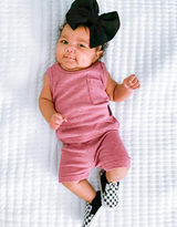 Ribbed Biker Short by Little Bipsy