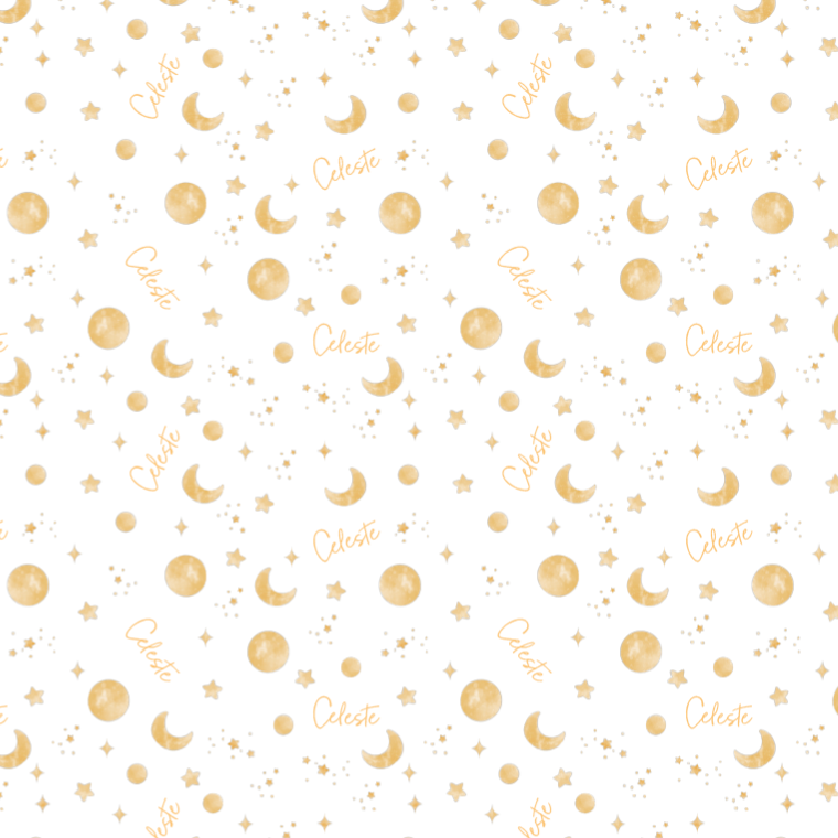 Sugar + Maple Plush Minky Fleece Personalized Blanket | Repeating Name