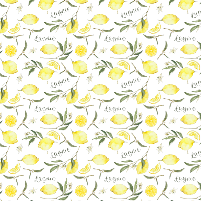 Sugar + Maple Plush Minky Fleece Personalized Blanket | Easy Peezy