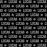 Sugar + Maple Plush Minky Fleece Personalized Blanket | Soccer Icon Repeating Name