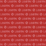 Sugar + Maple Plush Minky Fleece Personalized Blanket | Baseball Icon Repeating Name