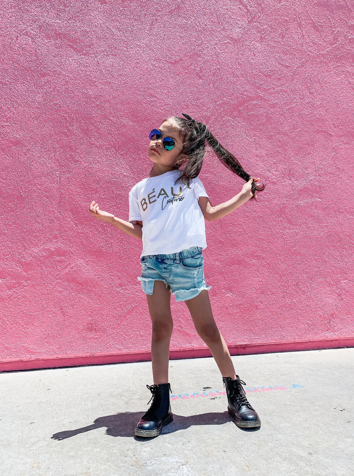 BÉAU Couture Tee in White by Beau Hudson