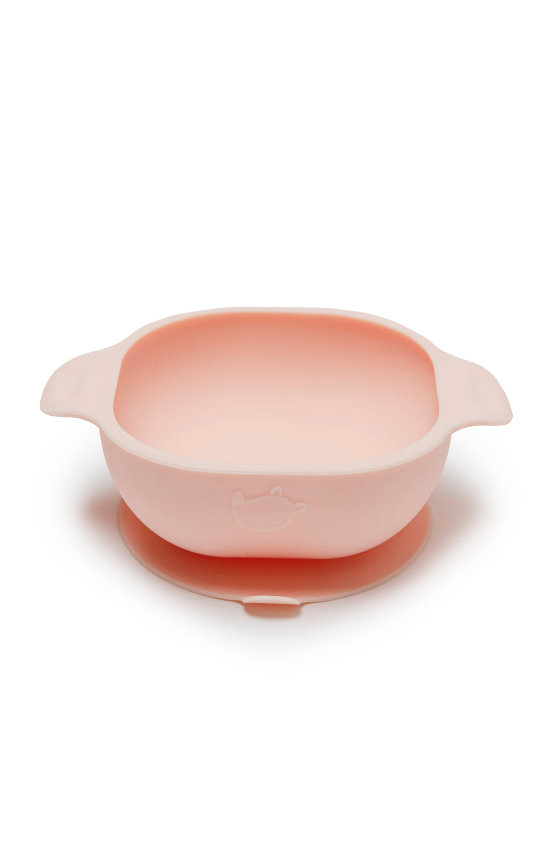 Silicone Snack Bowl Born to Be Wild in Blush Pink by Loulou Lollipop