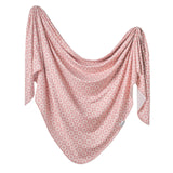 Knit Swaddle Blanket in Star by Copper Pearl
