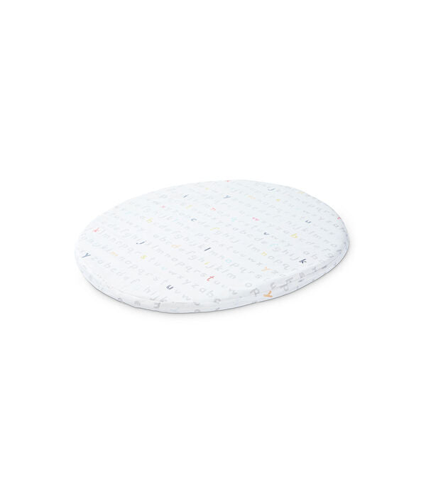 Stokke® Sleepi™ Mini Fitted Sheet by Pehr - Rainbow Alphabet Line