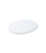 Stokke® Sleepi™ Mini Fitted Sheet by Pehr - Rainbow Alphabet Line