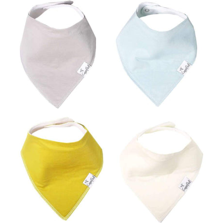 Baby Bandana Bibs in Stone by Copper Pearl