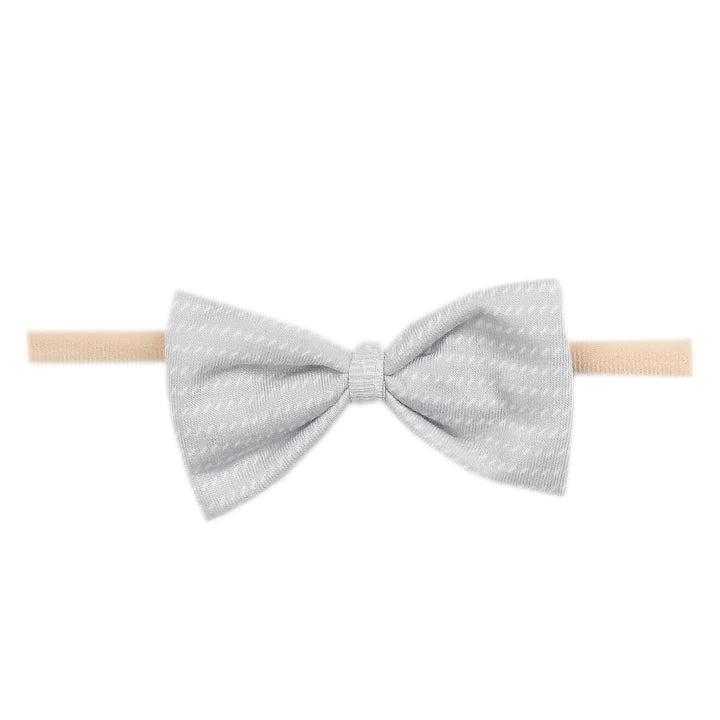 Bowtie Nylon Bow in Taylor by Copper Pearl