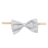 Bowtie Nylon Bow in Taylor by Copper Pearl