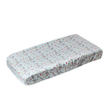 Knit Diaper Changing Pad Cover in Trout by Copper Pearl