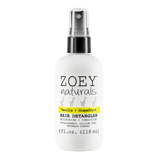 Zoey Naturals -Vanilla + Grapefruit Hair Detangler