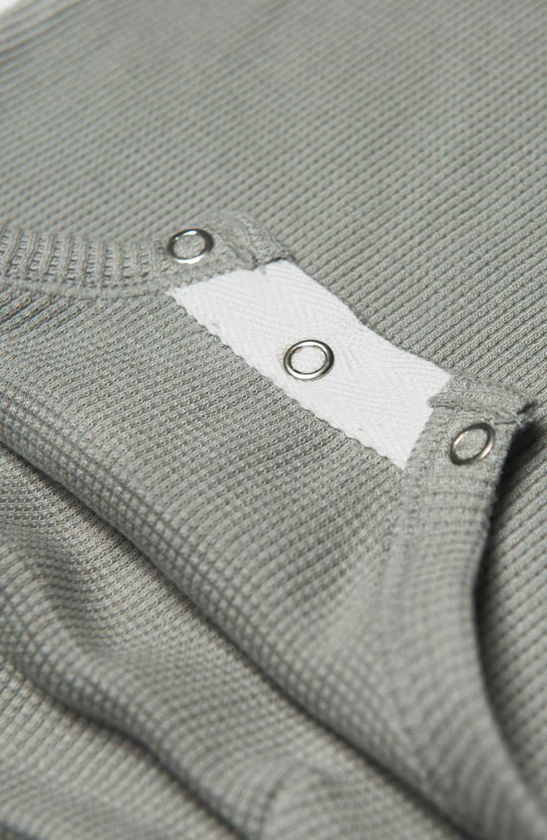 Waffle Long Sleeve Bodysuit by Loulou Lollipop