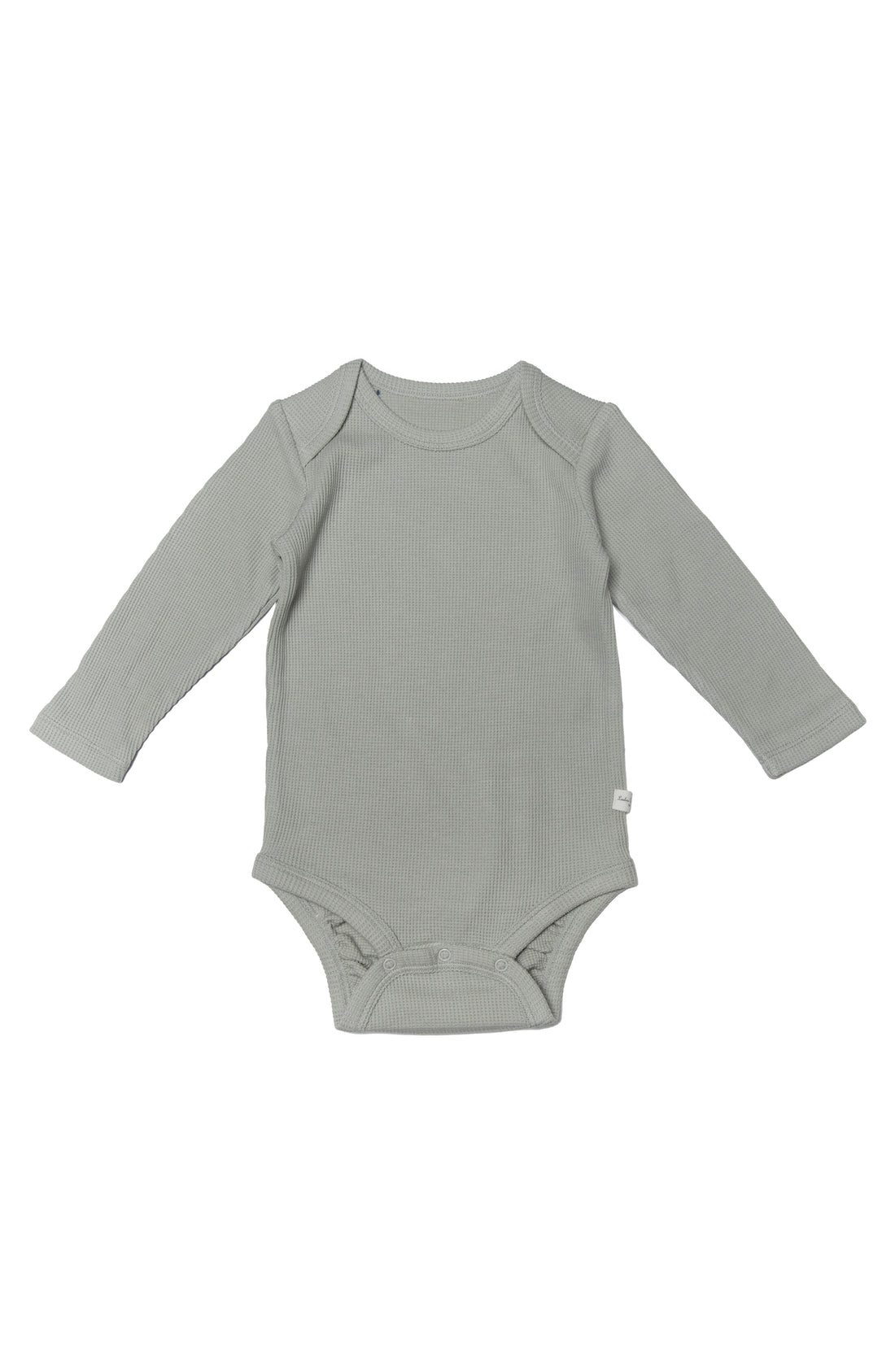Waffle Long Sleeve Bodysuit by Loulou Lollipop