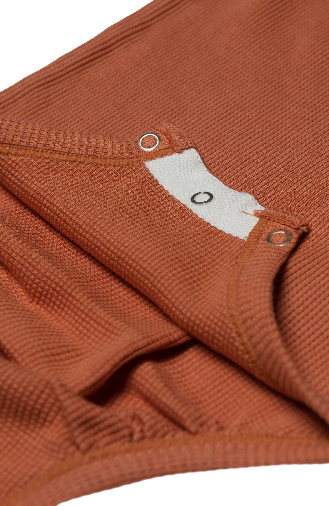 Waffle Long Sleeve Bodysuit by Loulou Lollipop