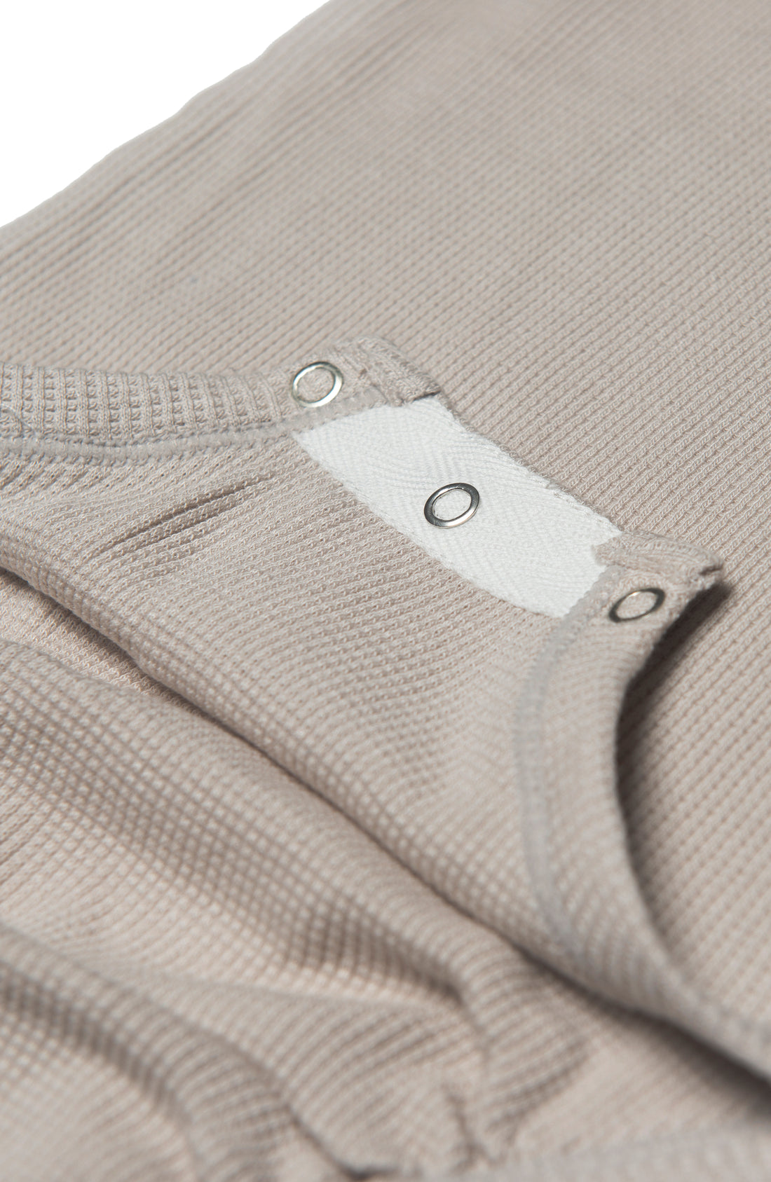 Waffle Long Sleeve Bodysuit by Loulou Lollipop